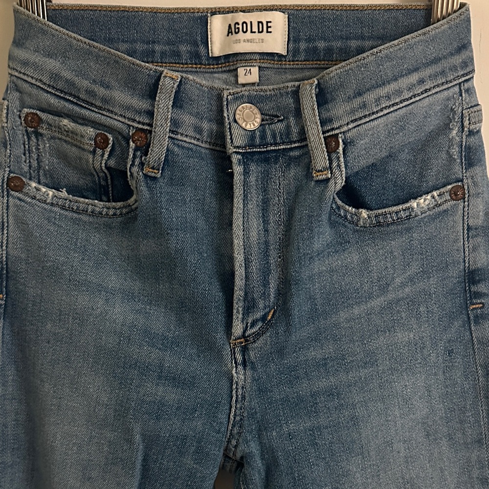 AGOLDE Sophie High-Rise Jeans – Size 24